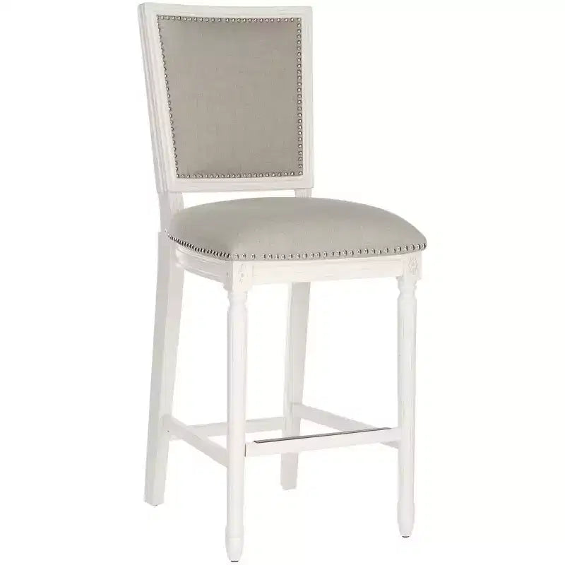 Buchanan Rectangle Bar Stool (Set Of 2) - FOX6246 - Safavieh Couture