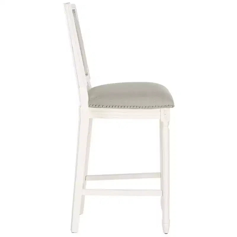 Buchanan Rectangle Bar Stool (Set Of 2) - FOX6246 - Safavieh Couture