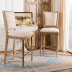 Buchanan Rectangle Bar Stool (Set Of 2) - FOX6246 - Safavieh Couture
