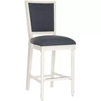Buchanan Rectangle Bar Stool (Set Of 2) - FOX6246 - Safavieh Couture