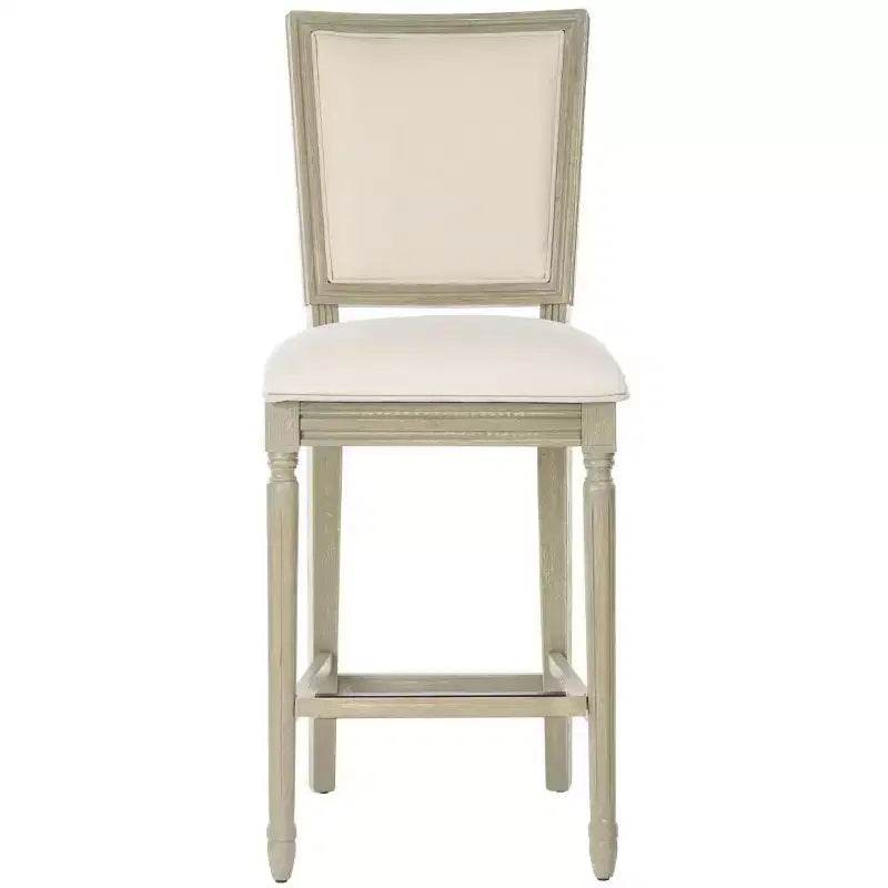 Buchanan Rectangle Bar Stool (Set Of 2) - FOX6246 - Safavieh Couture