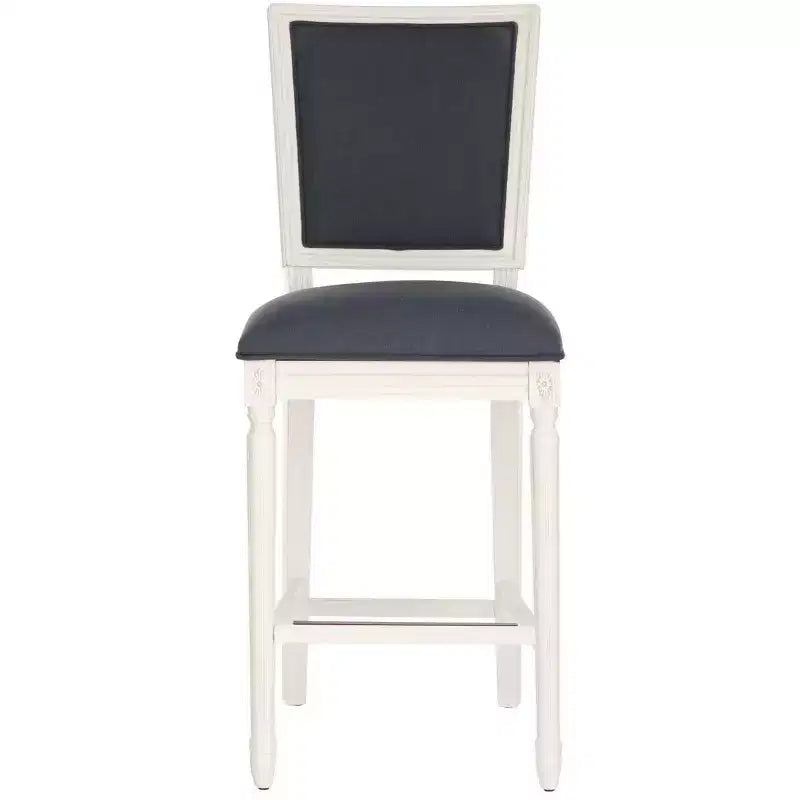 Buchanan Rectangle Bar Stool (Set Of 2) - FOX6246 - Safavieh Couture