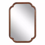 24x36 Glenby Scallop Wall Mirror - Kate & Laurel All Things Decor