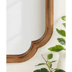 24x36 Glenby Scallop Wall Mirror - Kate & Laurel All Things Decor