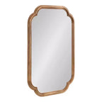 24x36 Glenby Scallop Wall Mirror - Kate & Laurel All Things Decor