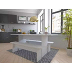 Set da pranzo Moderno Nomad 3pz 172.5cm - Manhattan Comfort