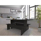 Set da pranzo Moderno Nomad 3pz 172.5cm - Manhattan Comfort