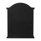 28x22 Traditional Wood Wall Shelf with Arched Shutter Doors - Olivia & May
