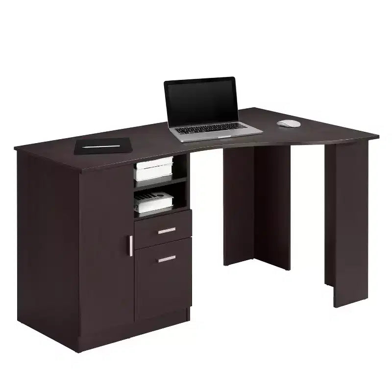 Classic Office Desk with Storage - Techni Mobili
