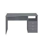 Scrivania per computer classica con cassetti multipli - Techni Mobili