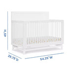 Delta Children Spencer 6-in-1 Convertible Crib