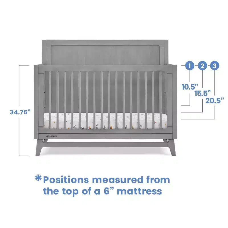Delta Children Spencer 6-in-1 Convertible Crib