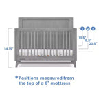 Delta Children Spencer 6-in-1 Convertible Crib