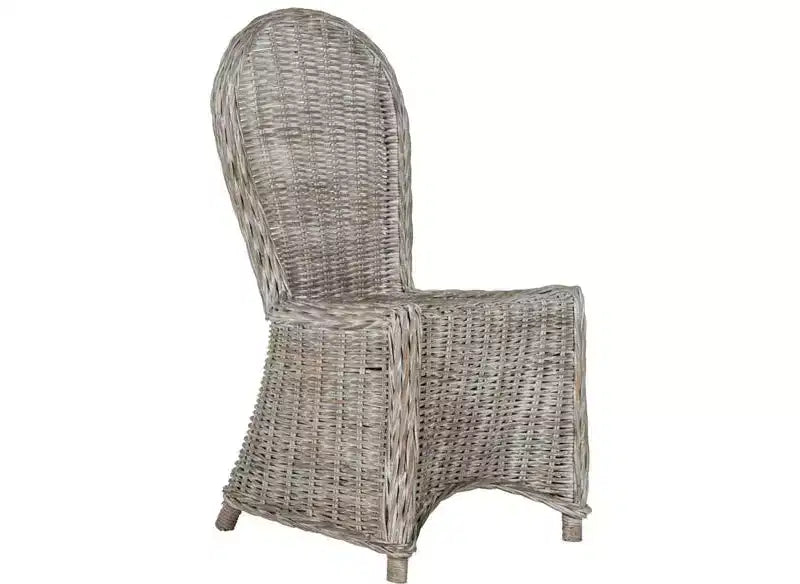 Sedia da pranzo in vimini Idola 19 H (set di 2) - SEA7004 - Bianco Lavato - Safavieh