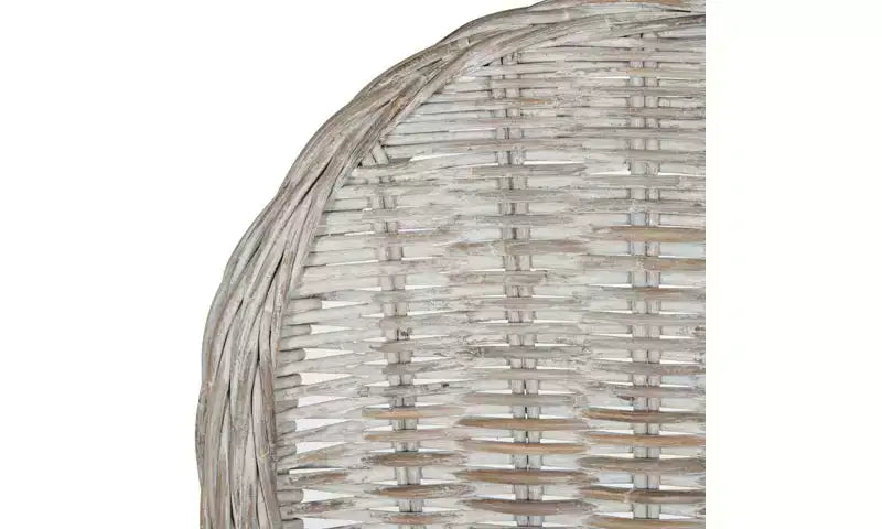 Sedia da pranzo in vimini Idola 19 H (set di 2) - SEA7004 - Bianco Lavato - Safavieh