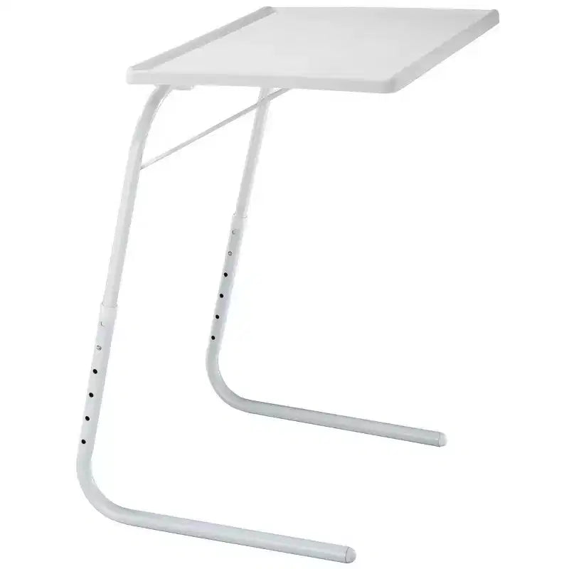 Lexi Home My Comfy TV Table Mate Regolabile Pieghevole - Bianco