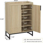 Lantine 5-tier Shoe Rack Organizer Cabinet