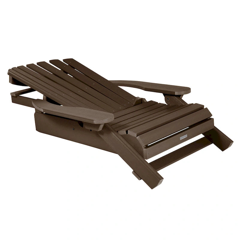 HIGHWOOD King-Size Folding and Reclining Adirondack Chair