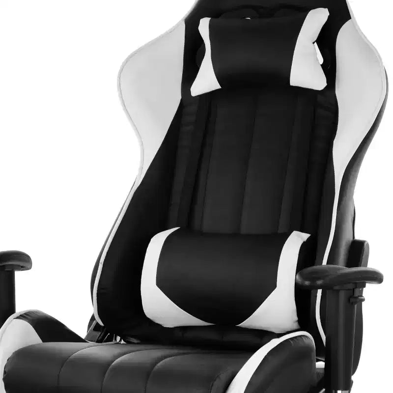 Sedia da gaming GameFitz con cuscino poggiatesta