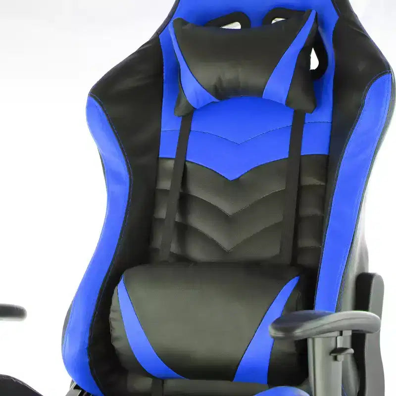 Sedia da gaming GameFitz con cuscino poggiatesta