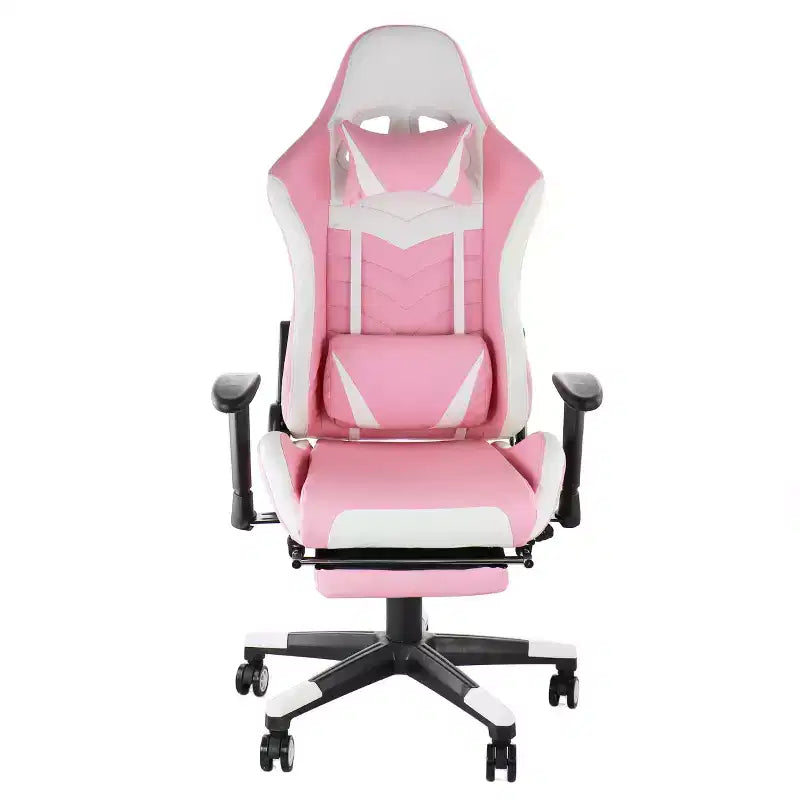 Sedia da gaming GameFitz con cuscino poggiatesta