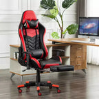 Sedia da gaming GameFitz con cuscino poggiatesta