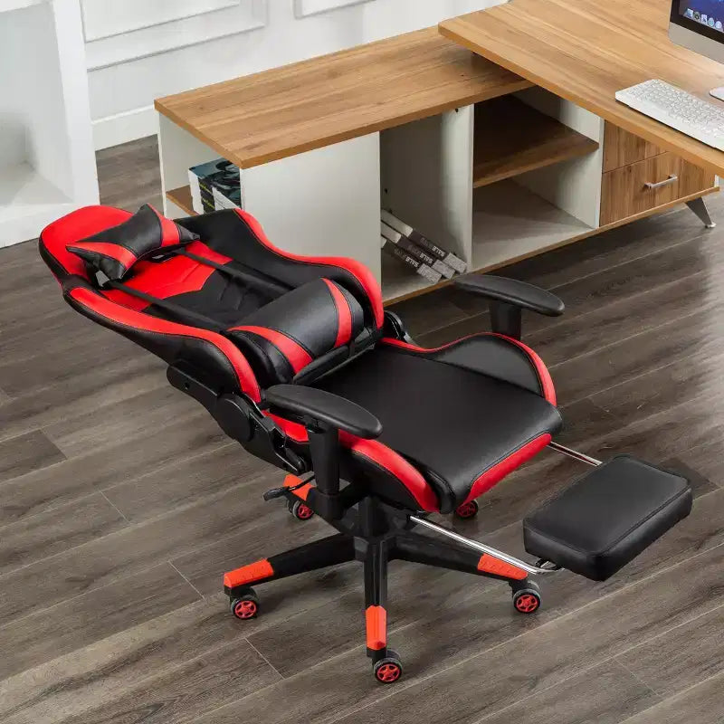 Sedia da gaming GameFitz con cuscino poggiatesta