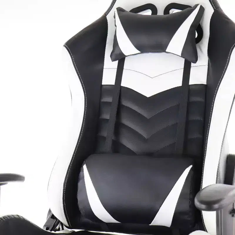 Sedia da gaming GameFitz con cuscino poggiatesta