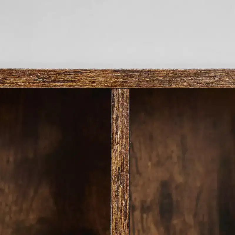 VECELO 3 Shelf Bookcase, Wood Bookshelf and Bookshelves