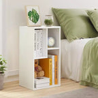 VECELO 3 Shelf Bookcase, Wood Bookshelf and Bookshelves