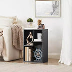 VECELO 3 Shelf Bookcase, Wood Bookshelf and Bookshelves