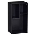 VECELO 3 Shelf Bookcase, Wood Bookshelf and Bookshelves