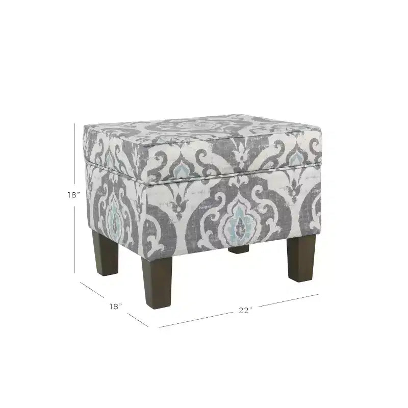 Medium Storage Ottoman - HomePop