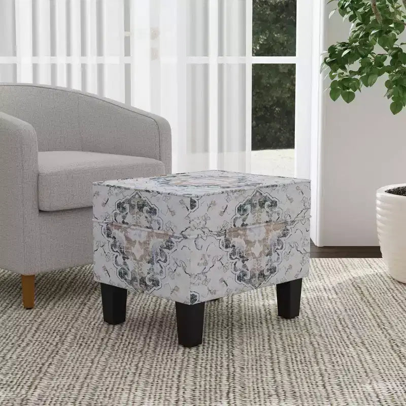 Medium Storage Ottoman - HomePop