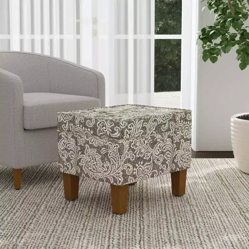 Medium Storage Ottoman - HomePop