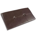 Hasting Home 30-Inch Faux Leather Folding Storage Ottoman
