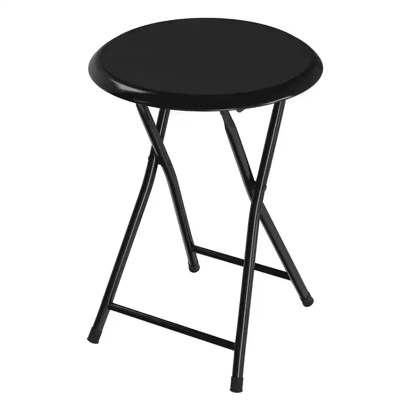 Hasting Home Backless 18-Inch Folding Stool with 225lb Capacity