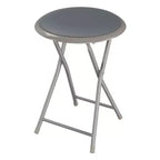 Hasting Home Backless 18-Inch Folding Stool with 225lb Capacity