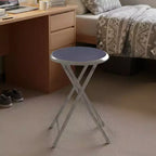 Hasting Home Backless 18-Inch Folding Stool with 225lb Capacity