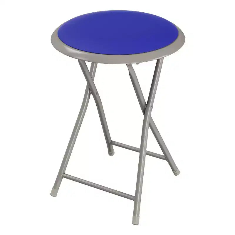 Hasting Home Backless 18-Inch Folding Stool with 225lb Capacity