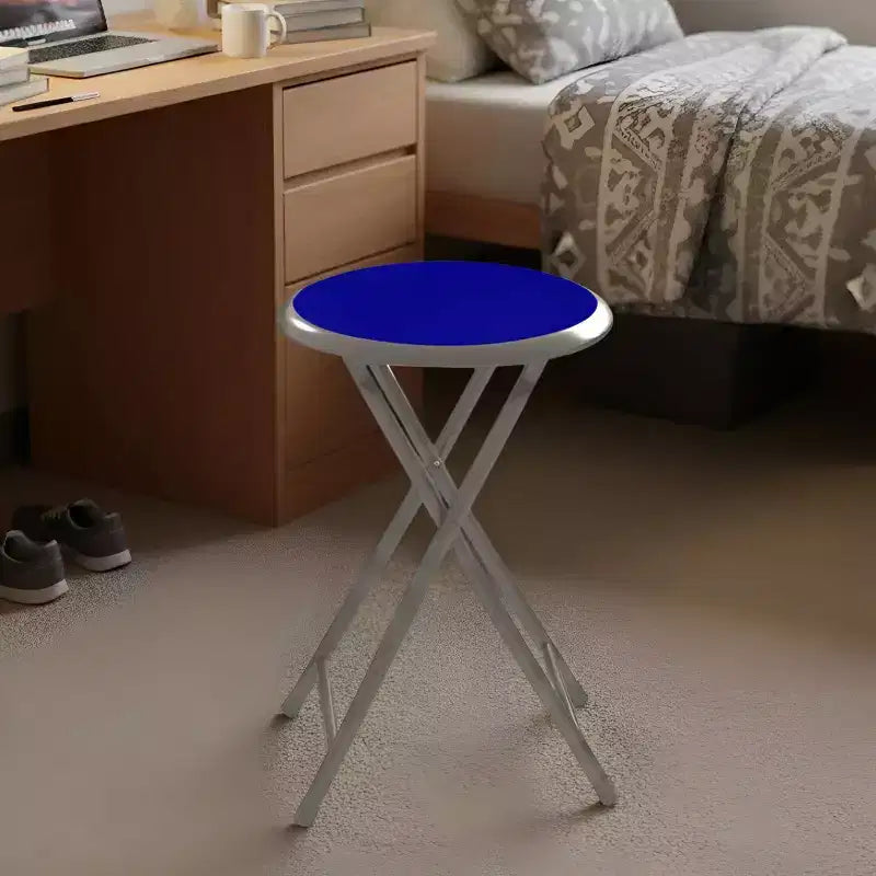 Hasting Home Backless 18-Inch Folding Stool with 225lb Capacity