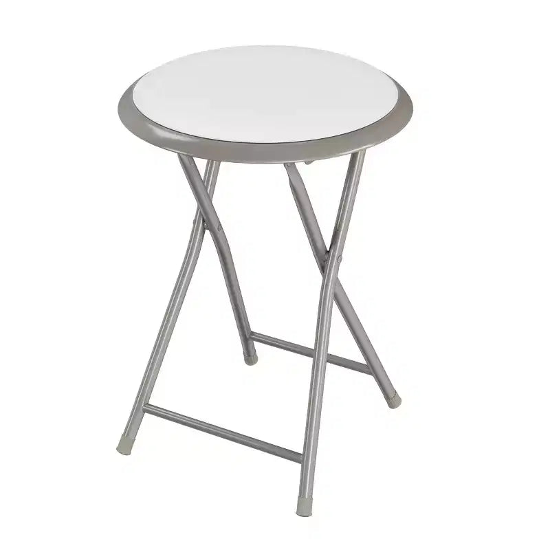 Hasting Home Backless 18-Inch Folding Stool with 225lb Capacity