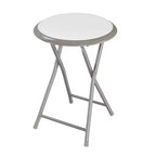 Hasting Home Backless 18-Inch Folding Stool with 225lb Capacity