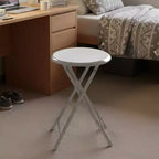 Hasting Home Backless 18-Inch Folding Stool with 225lb Capacity