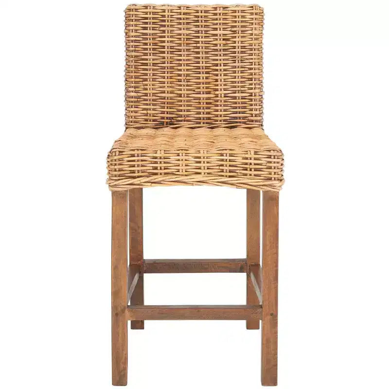 Tobie Rattan Counter Stool - BST6501 - Safavieh