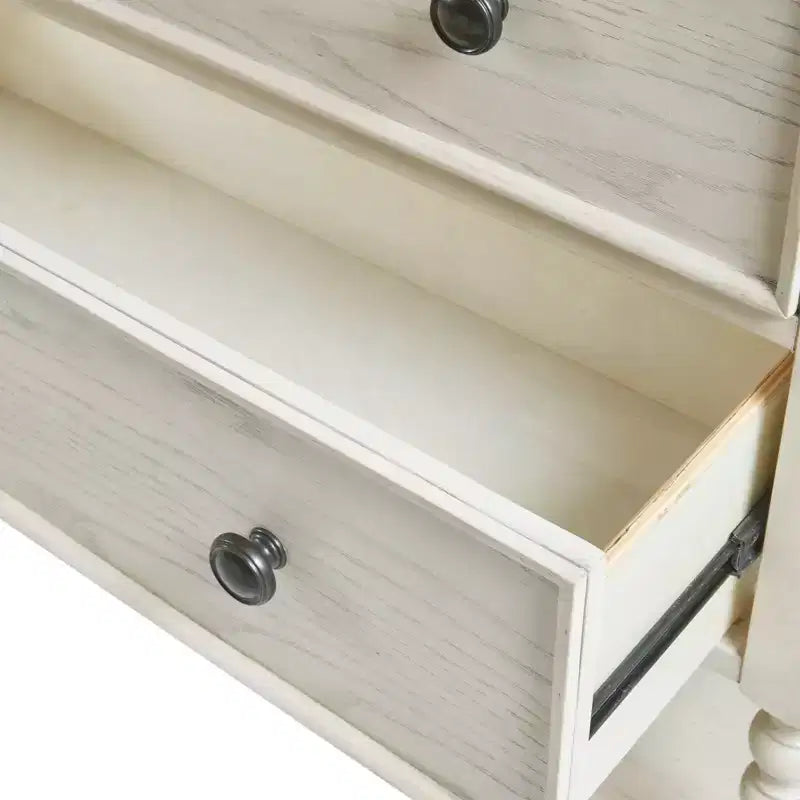 LIVN CO. Farmhouse 2-Drawer Console Table