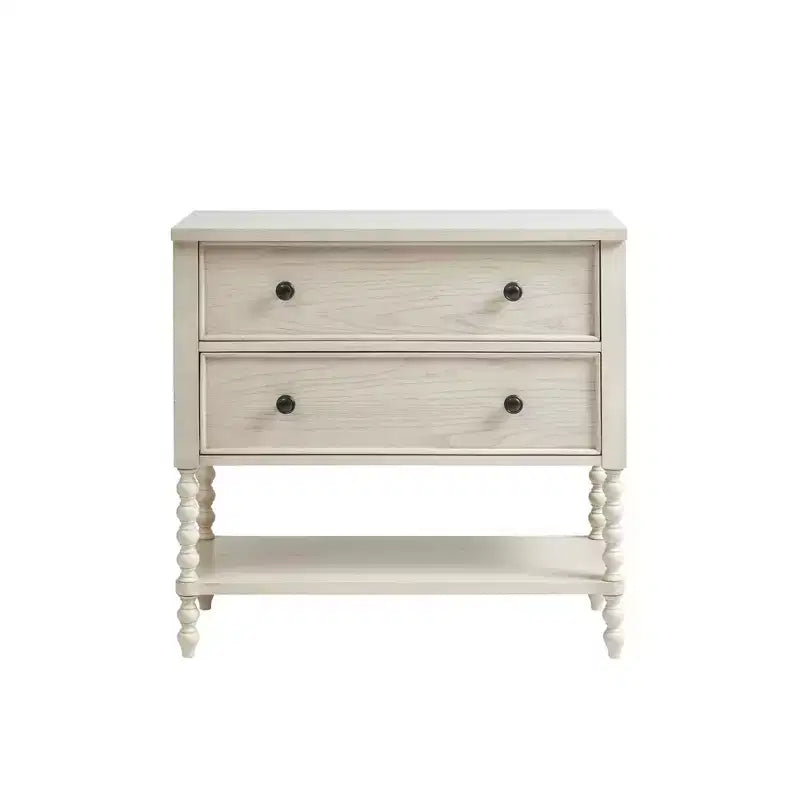 LIVN CO. Farmhouse 2-Drawer Console Table