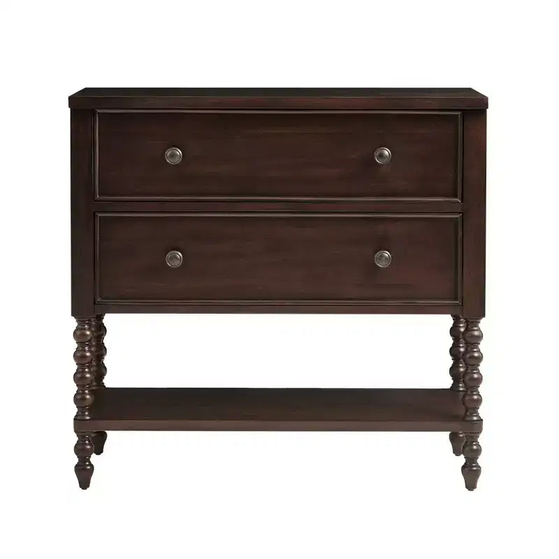 LIVN CO. Farmhouse 2-Drawer Console Table