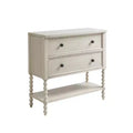 LIVN CO. Farmhouse 2-Drawer Console Table