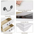Yaheetech Modern 2-drawer Nightstand Bedside Table